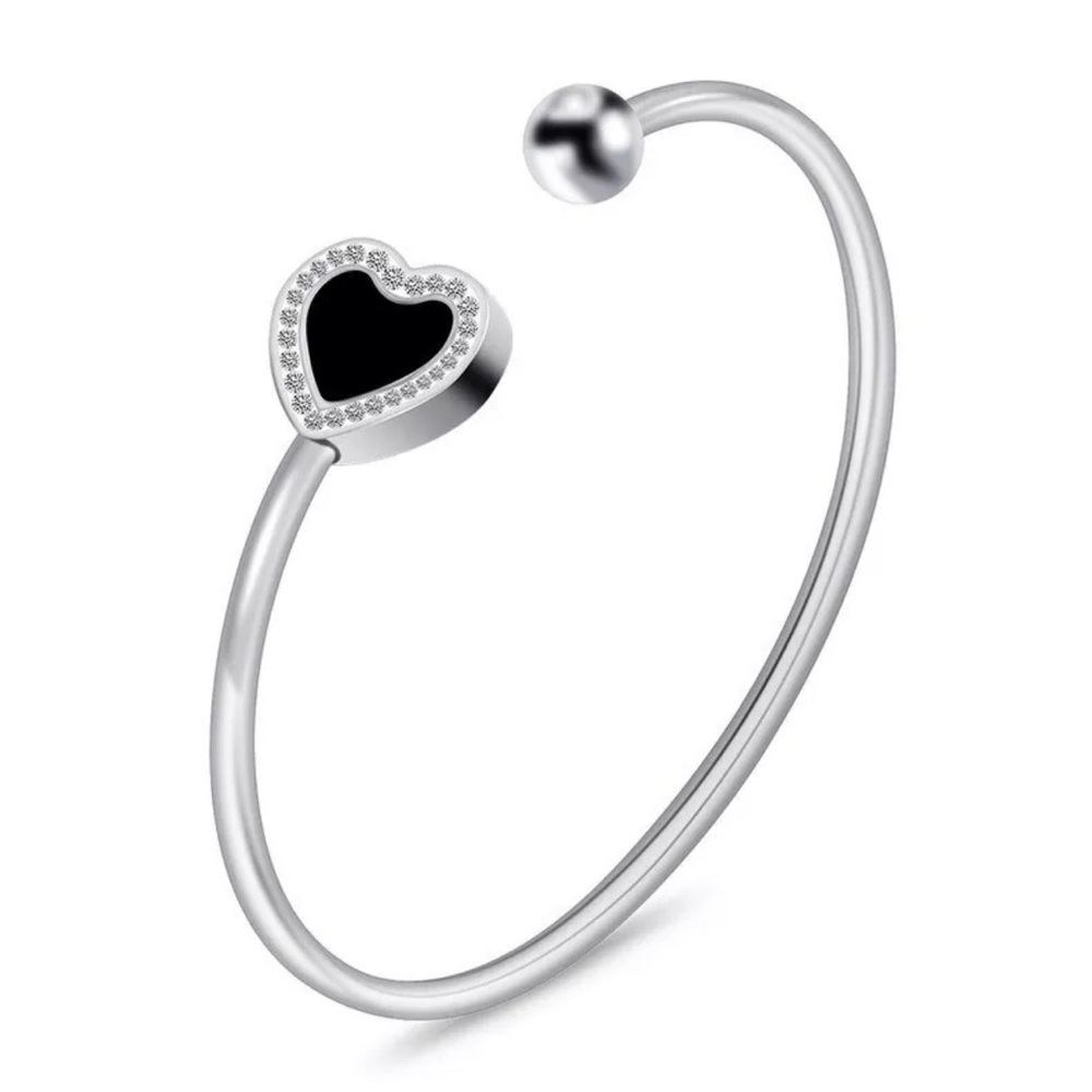 Stainless Steel Heart Bracelet